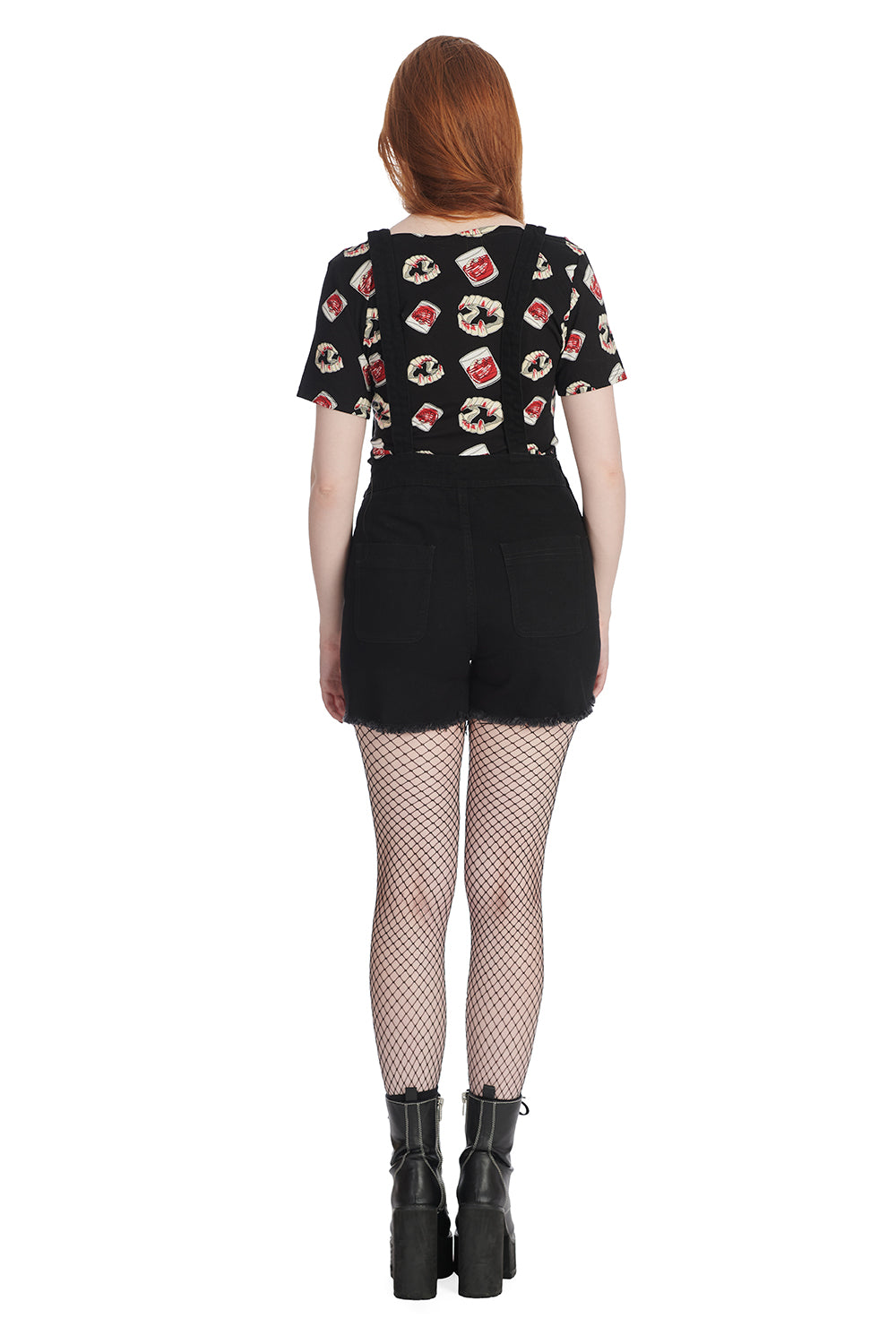 Banned Alternative LEATHAN PLAYSUIT