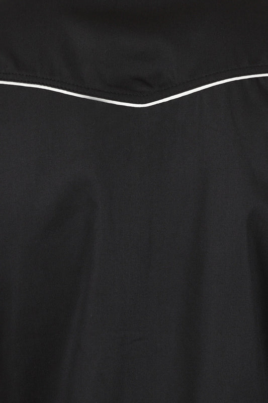 Banned Alternative Mens Western Trim Shirt Top