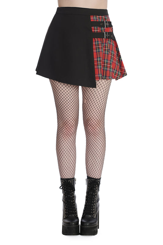 Banned Alternative TAVISH TARTAN SKIRT