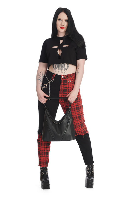 Banned Alternative CROSS MY HEART TOP