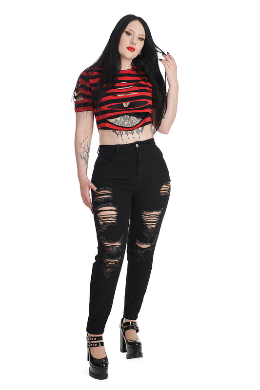 Banned Alternative HUNGER STRIKE TROUSERS