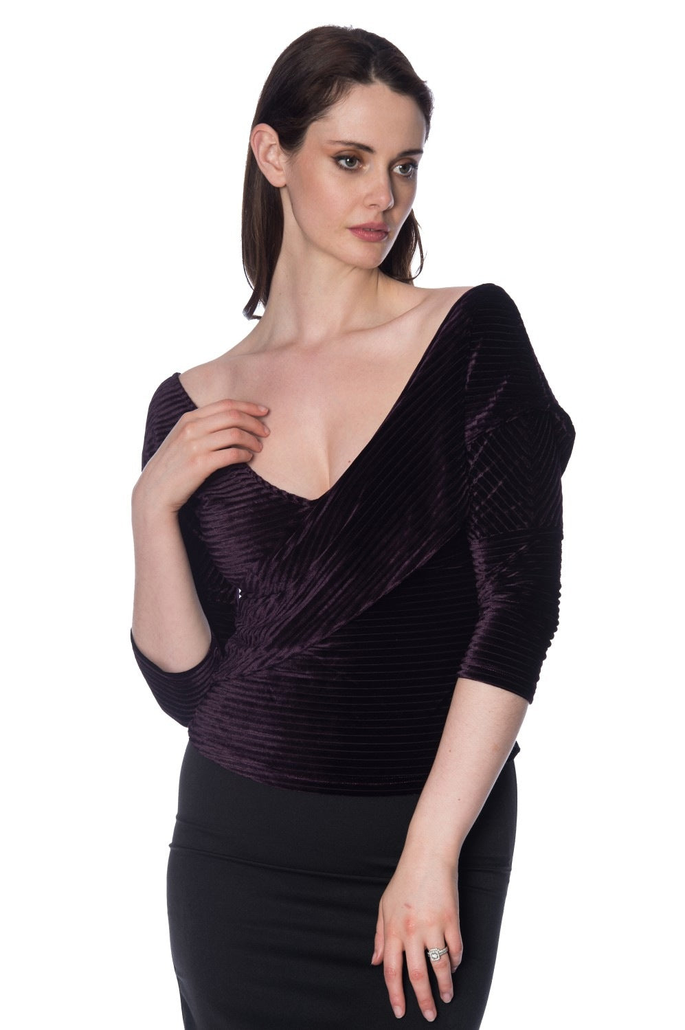 Banned Alternative Vera Velvet Top