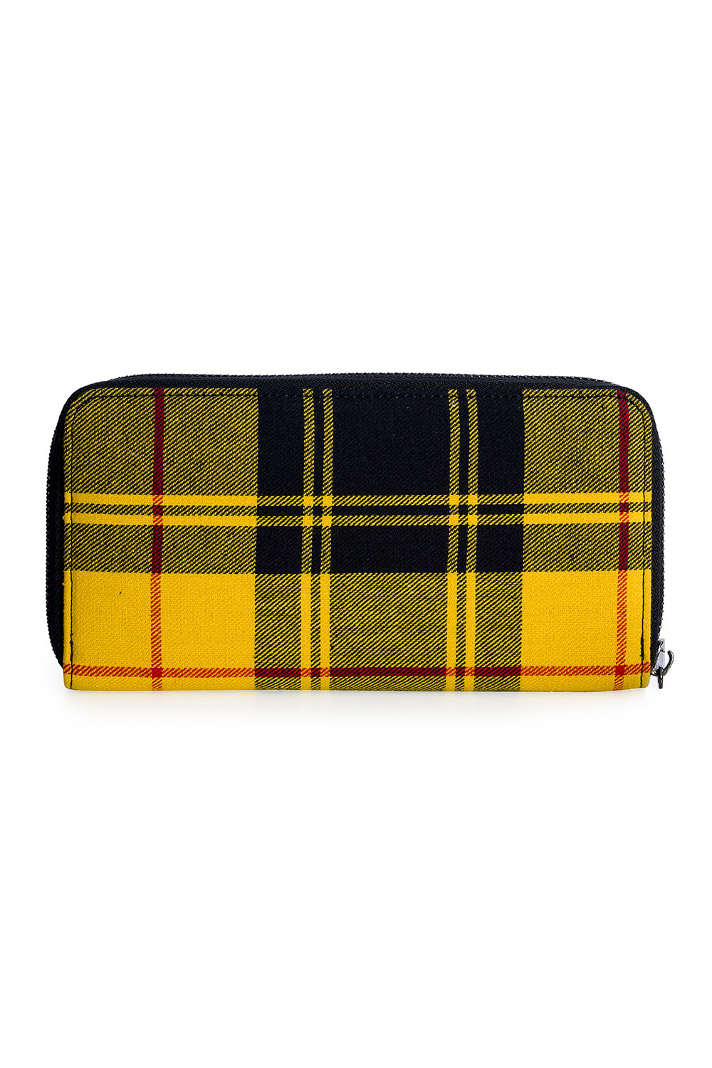 Banned Alternative Krampus Tartan Zip Wallet