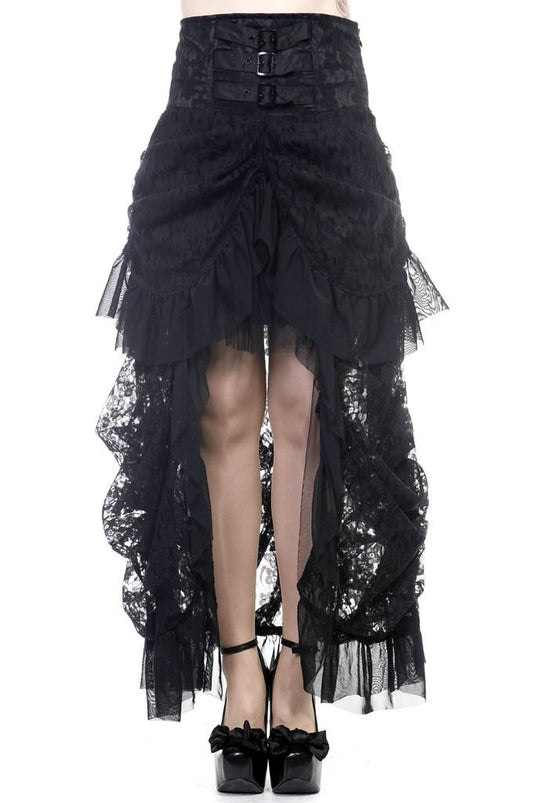 Banned Alternative Lace Victorian Skirt