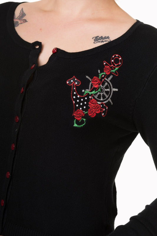 Banned Alternative Anchor Cardigan