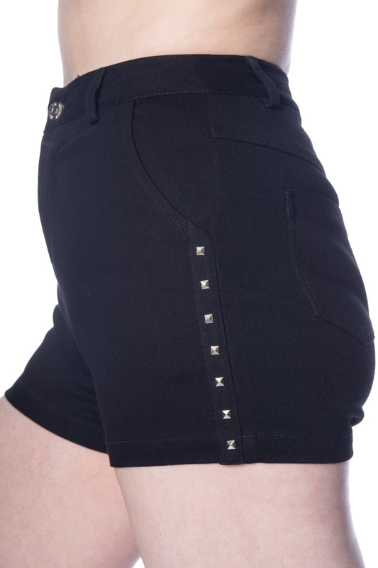 Banned Alternative STUD SHORTS