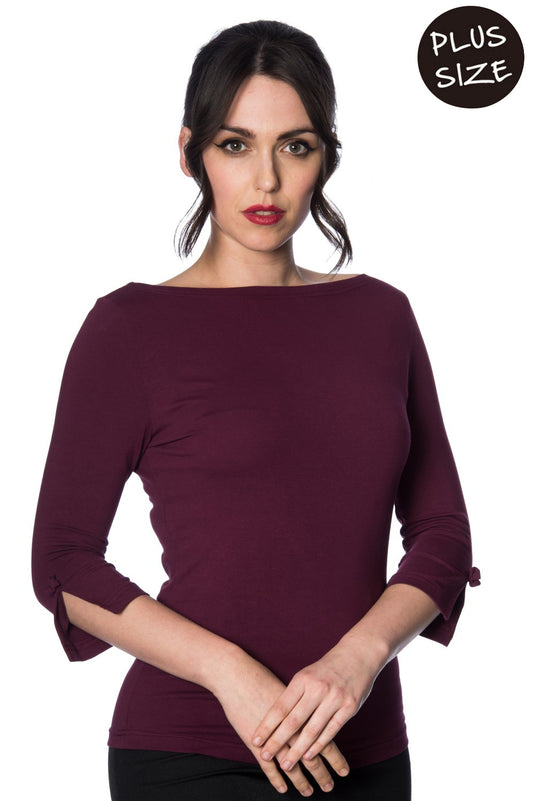 Banned Alternative OONAGH BASIC TOP