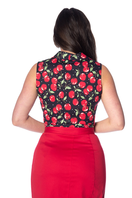 Banned Alternative Cherry soda tie shirt
