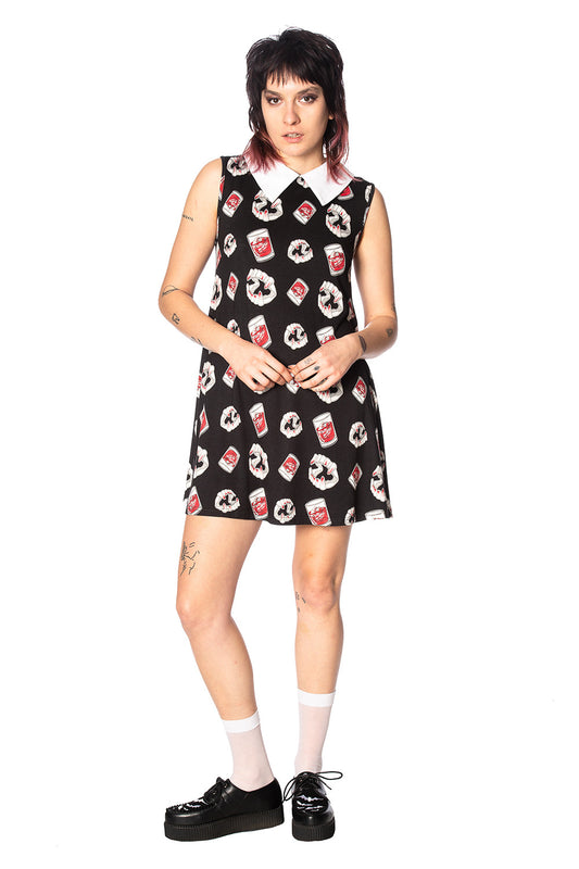 Banned Alternative GLAMPIRE COLLAR DRESS