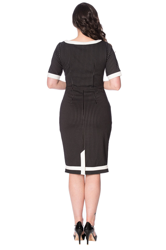 Banned Alternative POWER WOMAN PENCIL DRESS