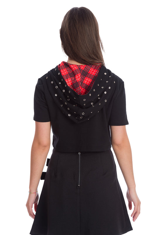 Banned Alternative YOUTH GIRL SLEEVELESS HOODIE