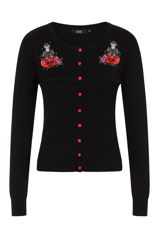 Banned Alternative POISON RIP CARDIGAN