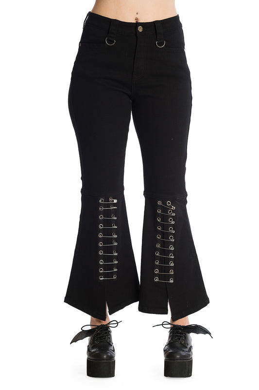 Banned Alternative DRUSILLA FLARE TROUSERS