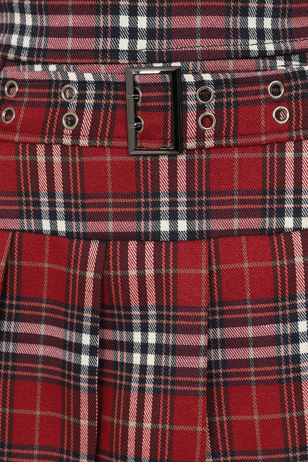 Banned Alternative Burgundy Just A Girl Mini Skirt