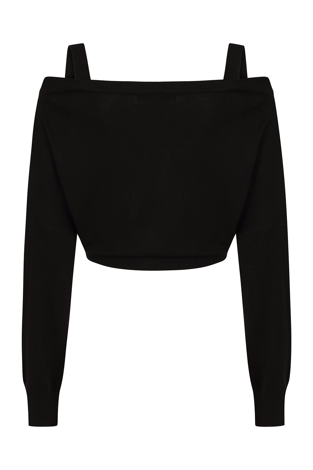 Banned Alternative Black Ligeia Knitted Cardigan