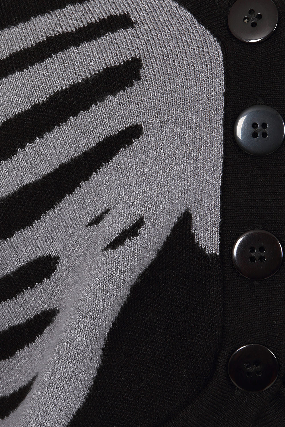 Banned Alternative Black Ligeia Knitted Cardigan