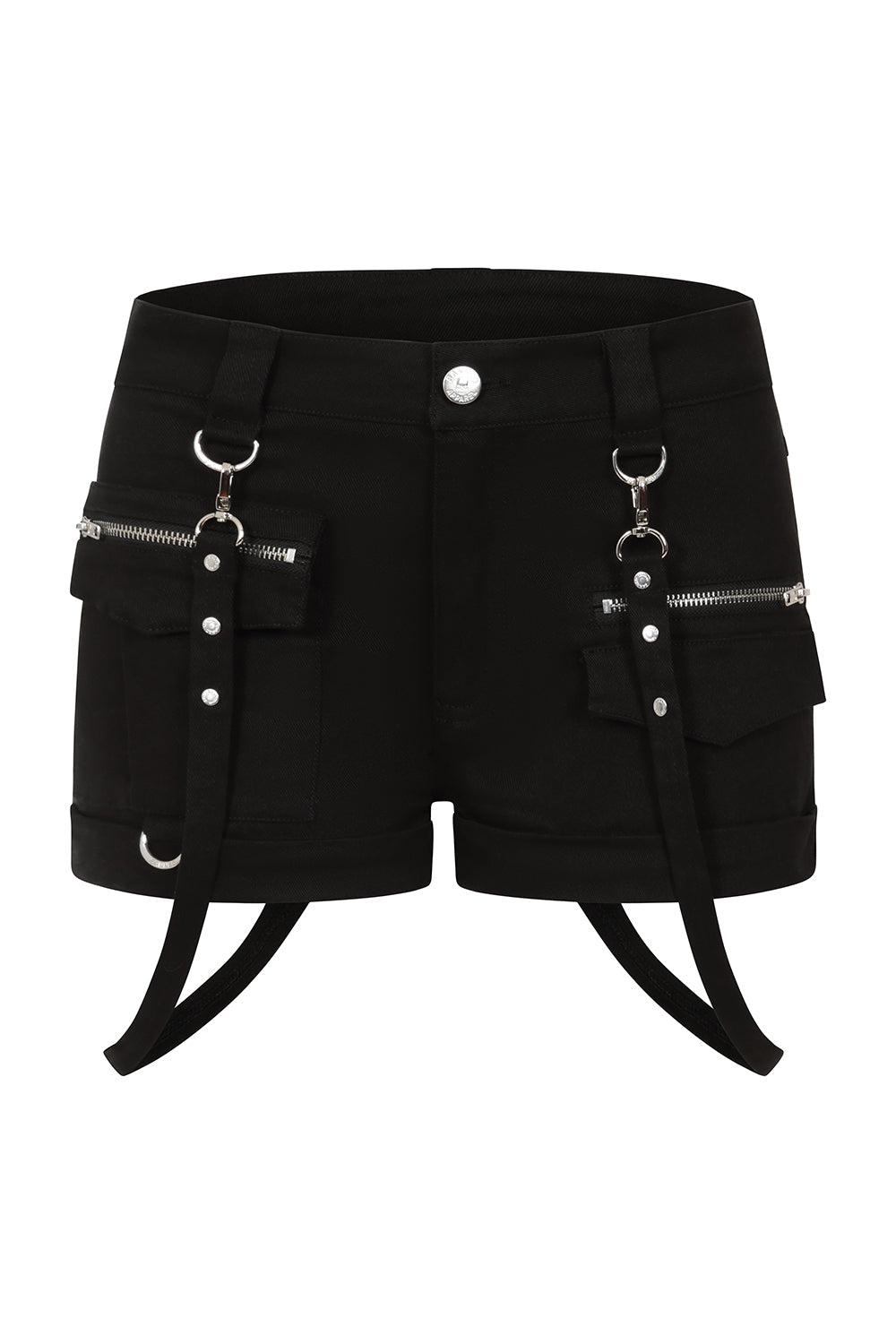 Banned Alternative Ondine Shorts with straps