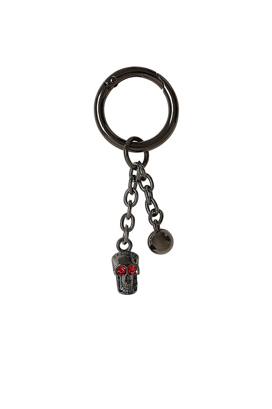 Banned Alternative Bonefury Skull Charm Keychain