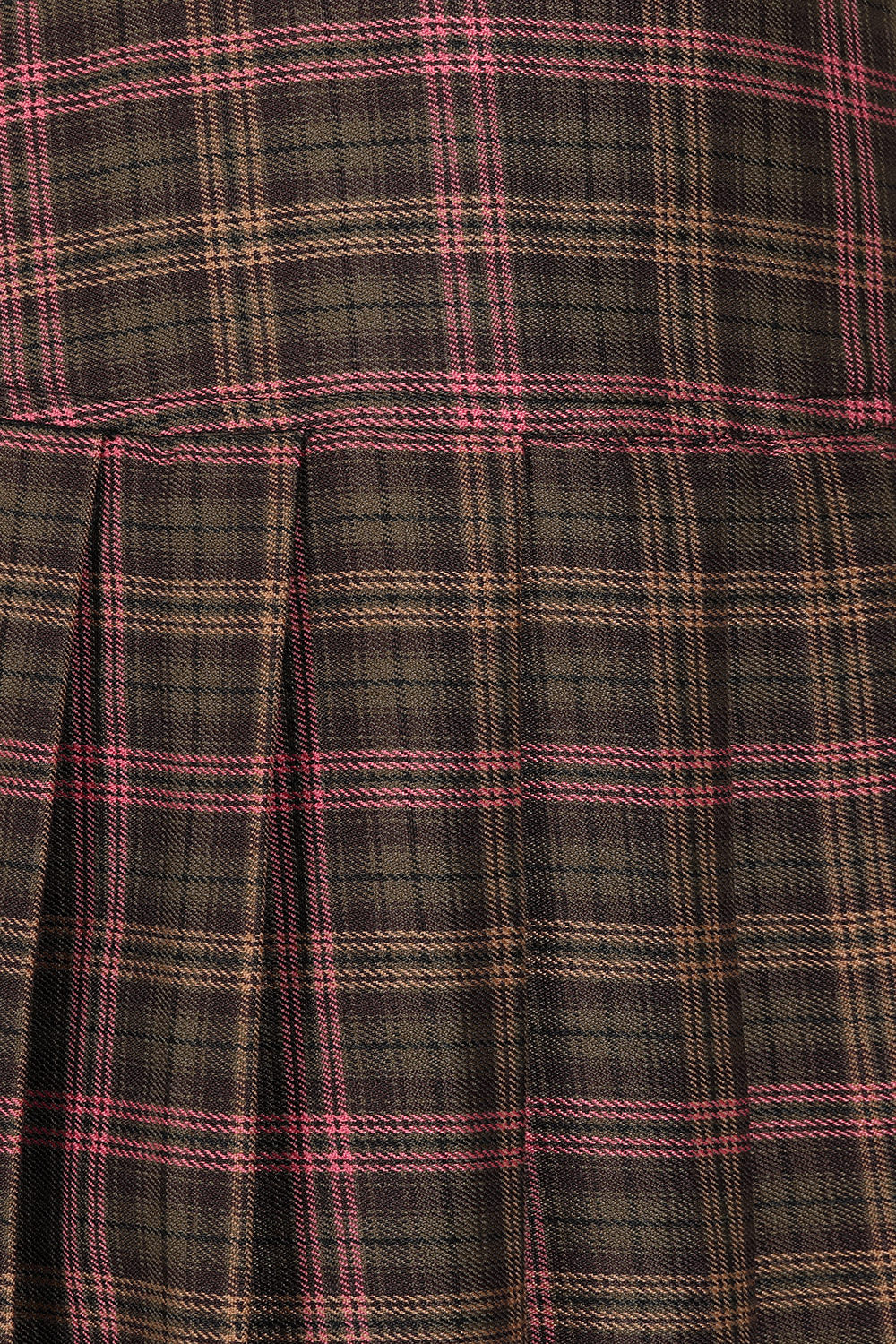 Banned Alternative Pink/Brown Orange Darkdoll Mini Skirt