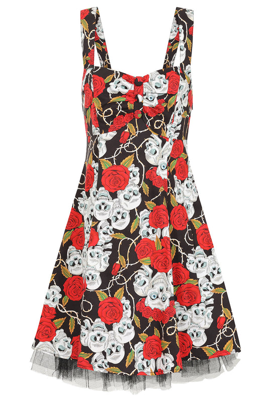 Banned Alternative SKULL ROSES DRESS