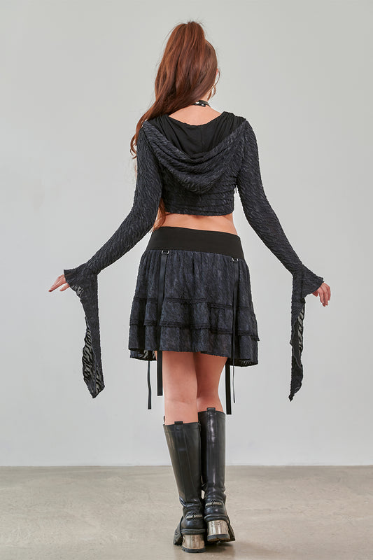 Banned Alternative Black Dark Fairy Skirt