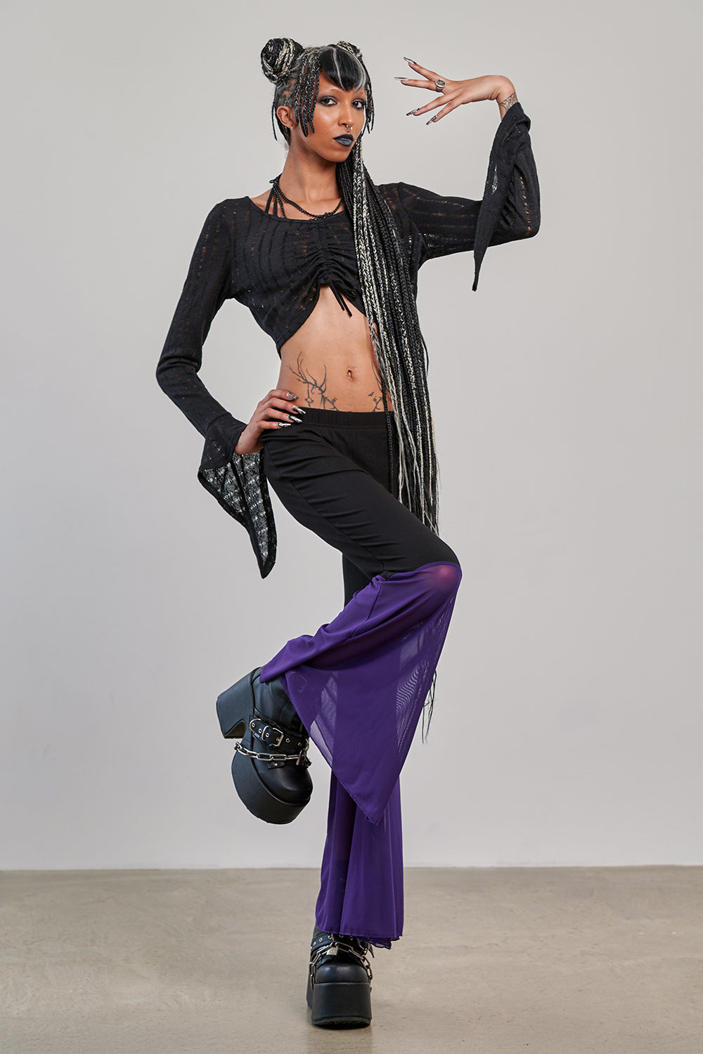 Banned Alternative Black Morgana Witching Top