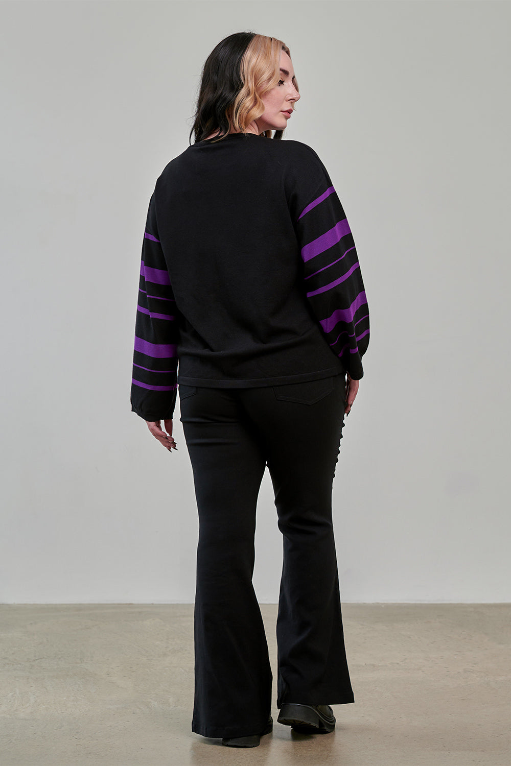 Banned Alternative Black Venus Stride Trousers