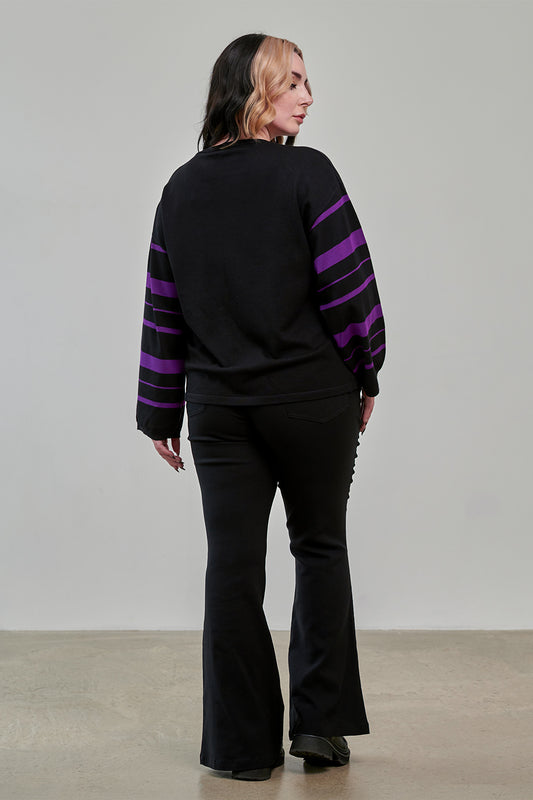 Banned Alternative Black Venus Stride Trousers