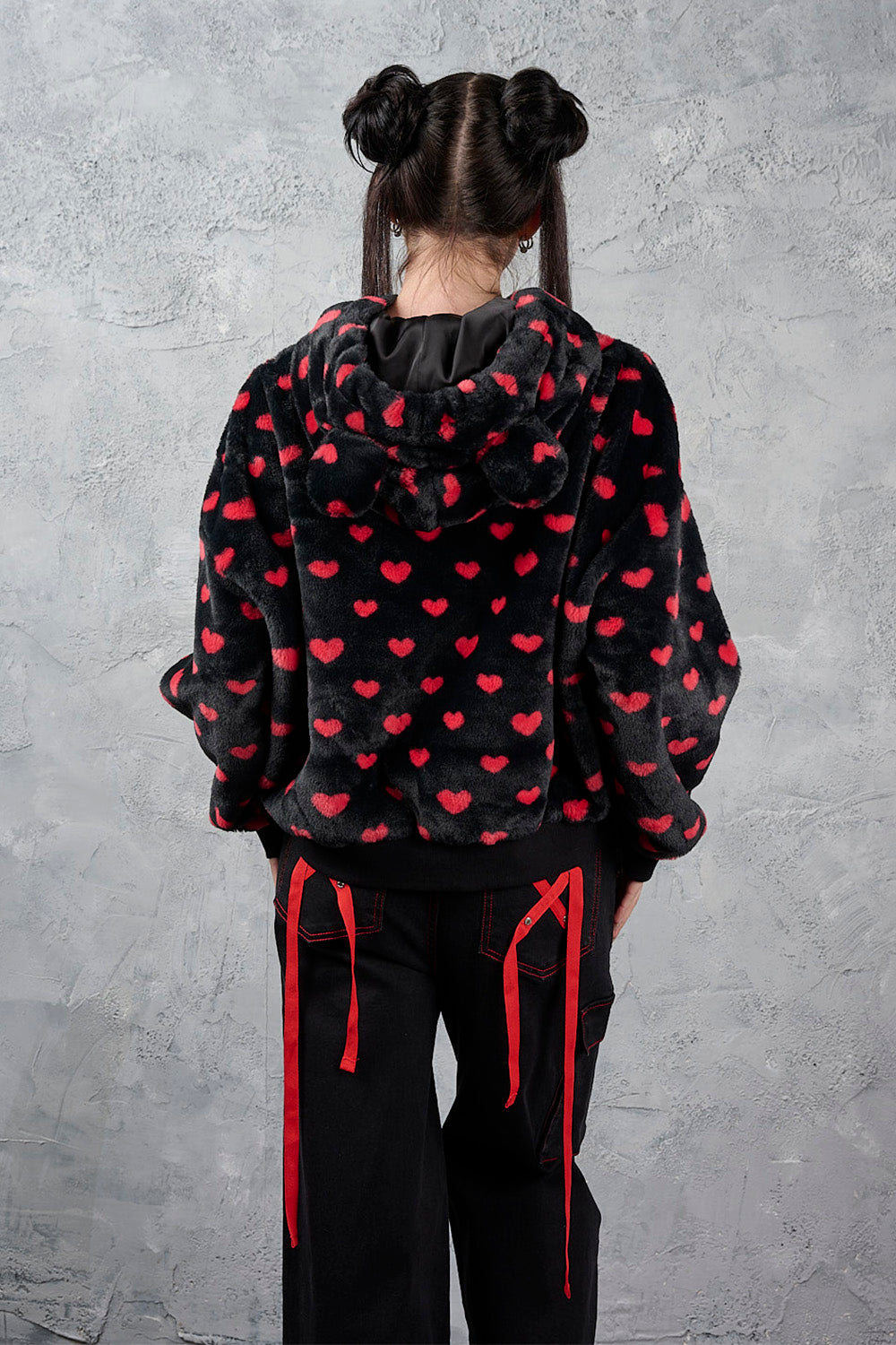 Banned Alternative Black/Red Meowgical Girl  Hoodie