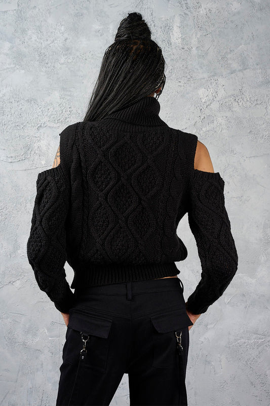 Banned Alternative Black Cozy Riot Jumper