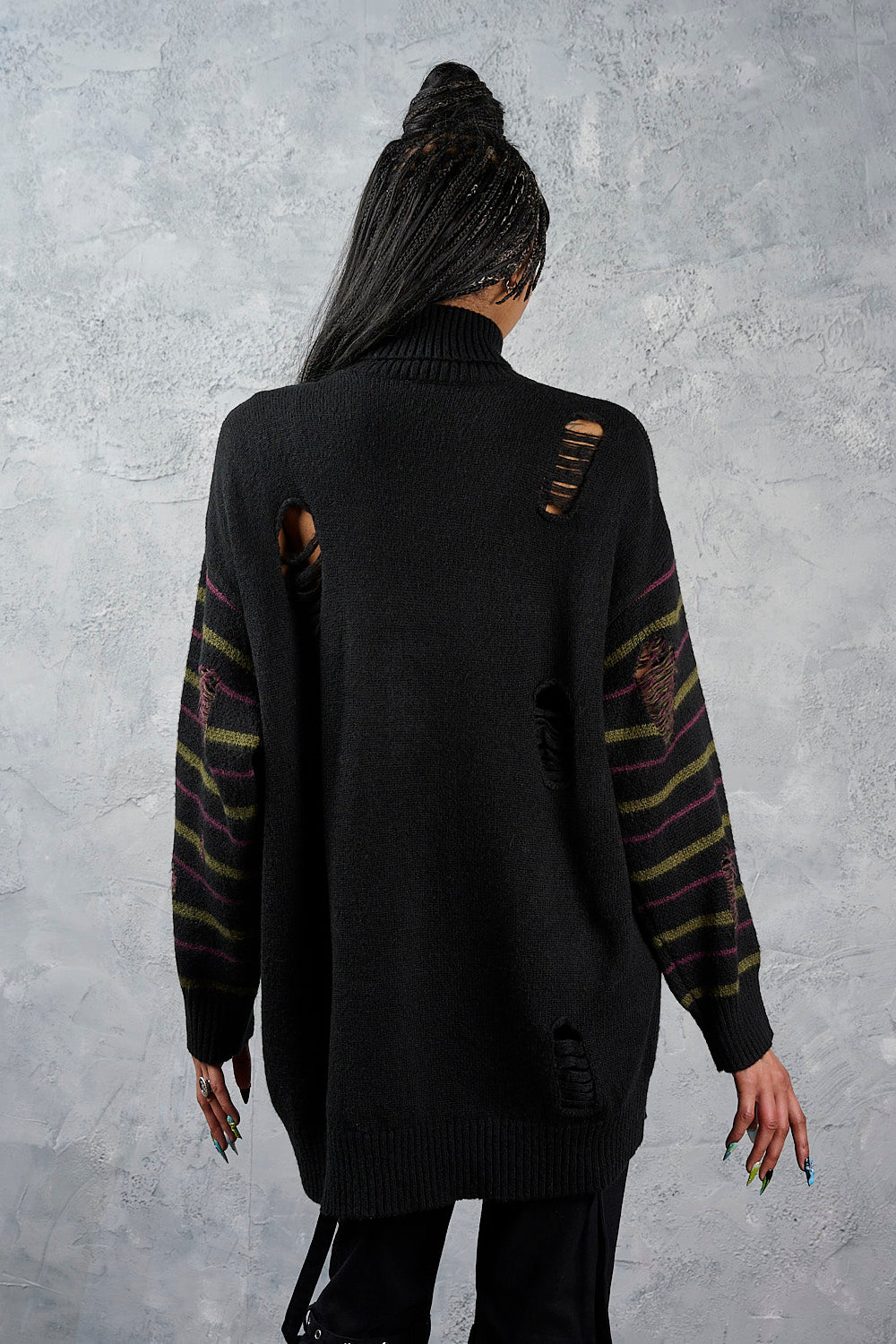 Banned Alternative Black Third Sight Jumper