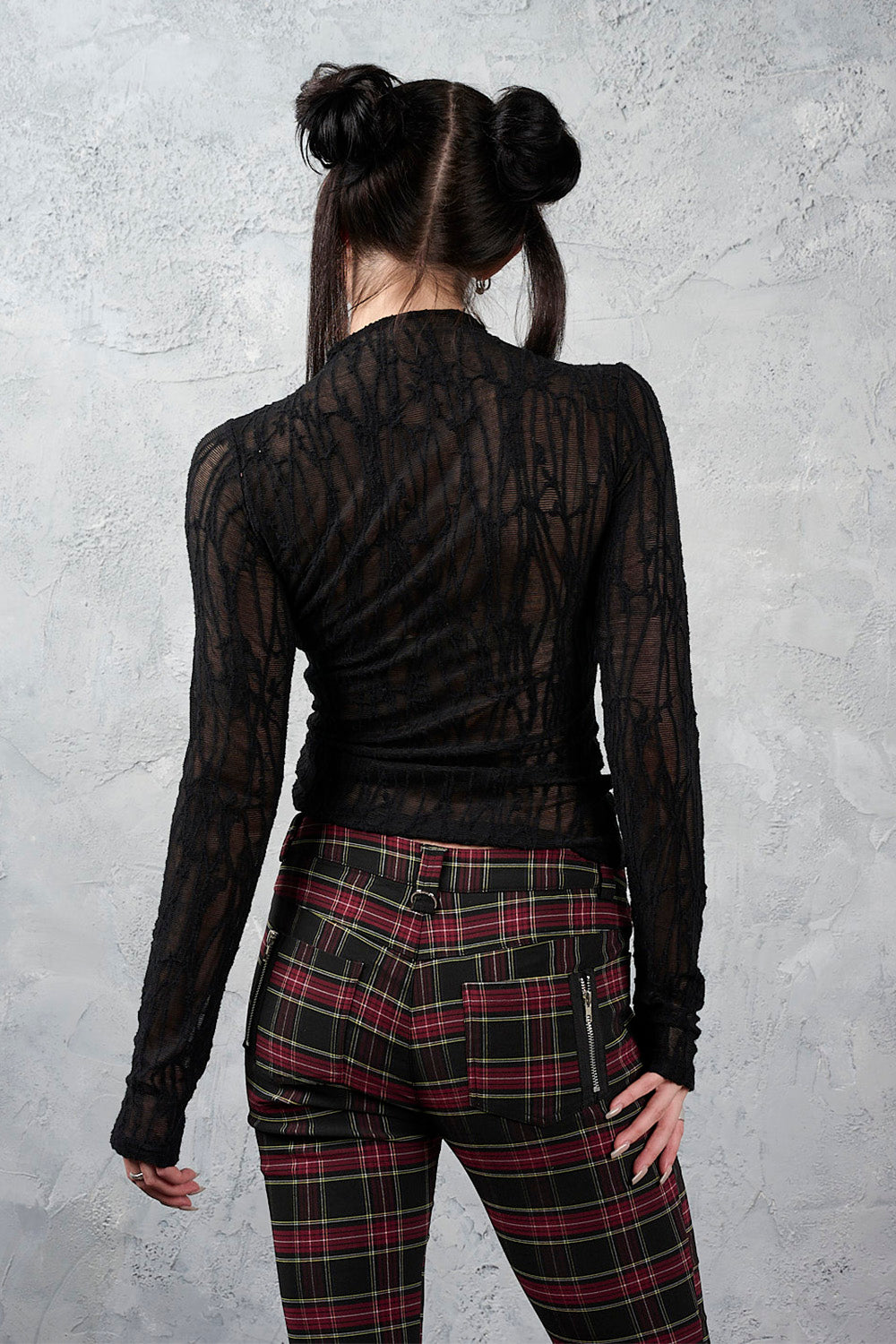 Banned Alternative Black Ashline Top