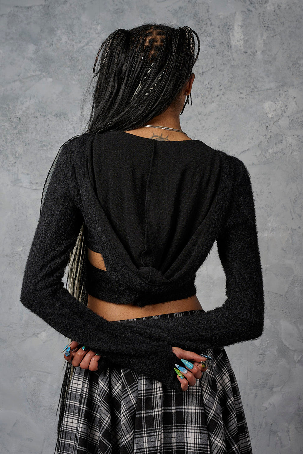 Banned Alternative Black Darkling Orbit Top