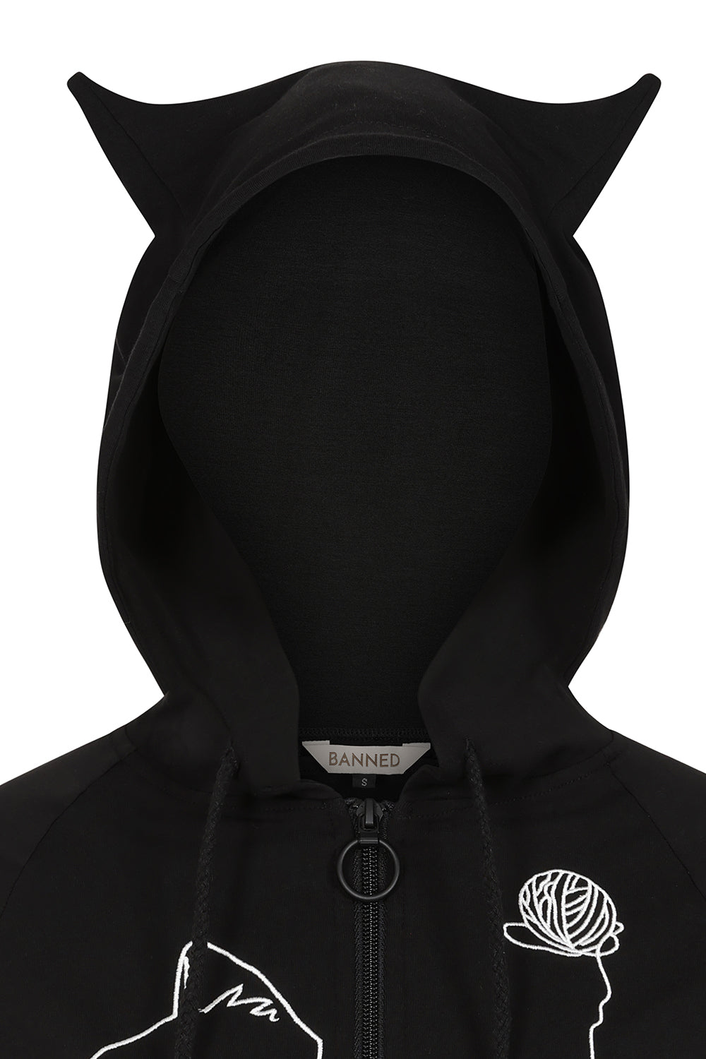 Banned Alternative Black Meowgical Hoodie
