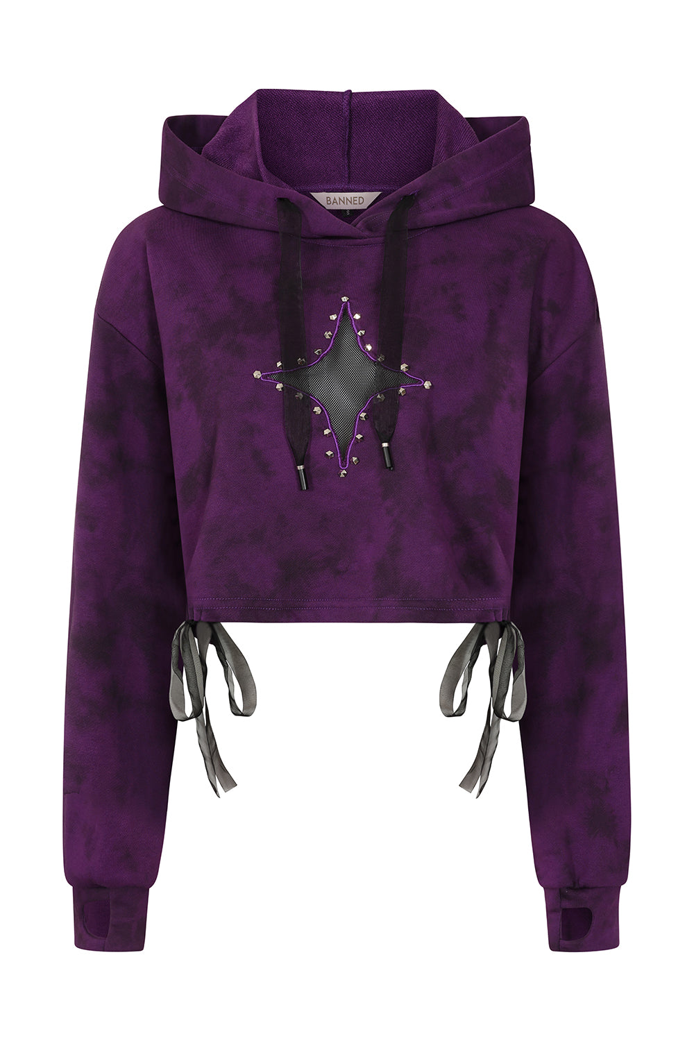 Banned Alternative Purple Celestial Chaos Sweater