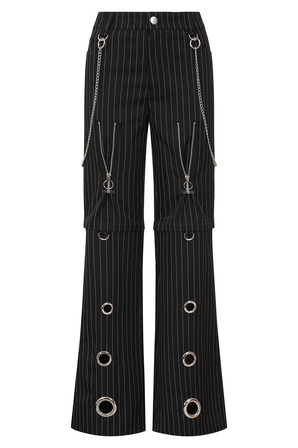 Banned Alternative Black Chain Reaction Trousers