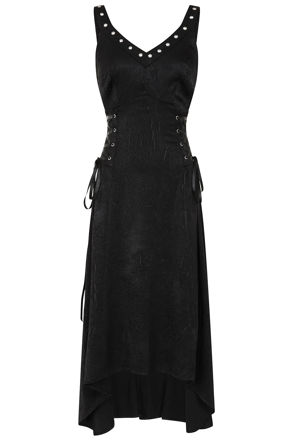 Banned Alternative Black Lunar Veil Dress