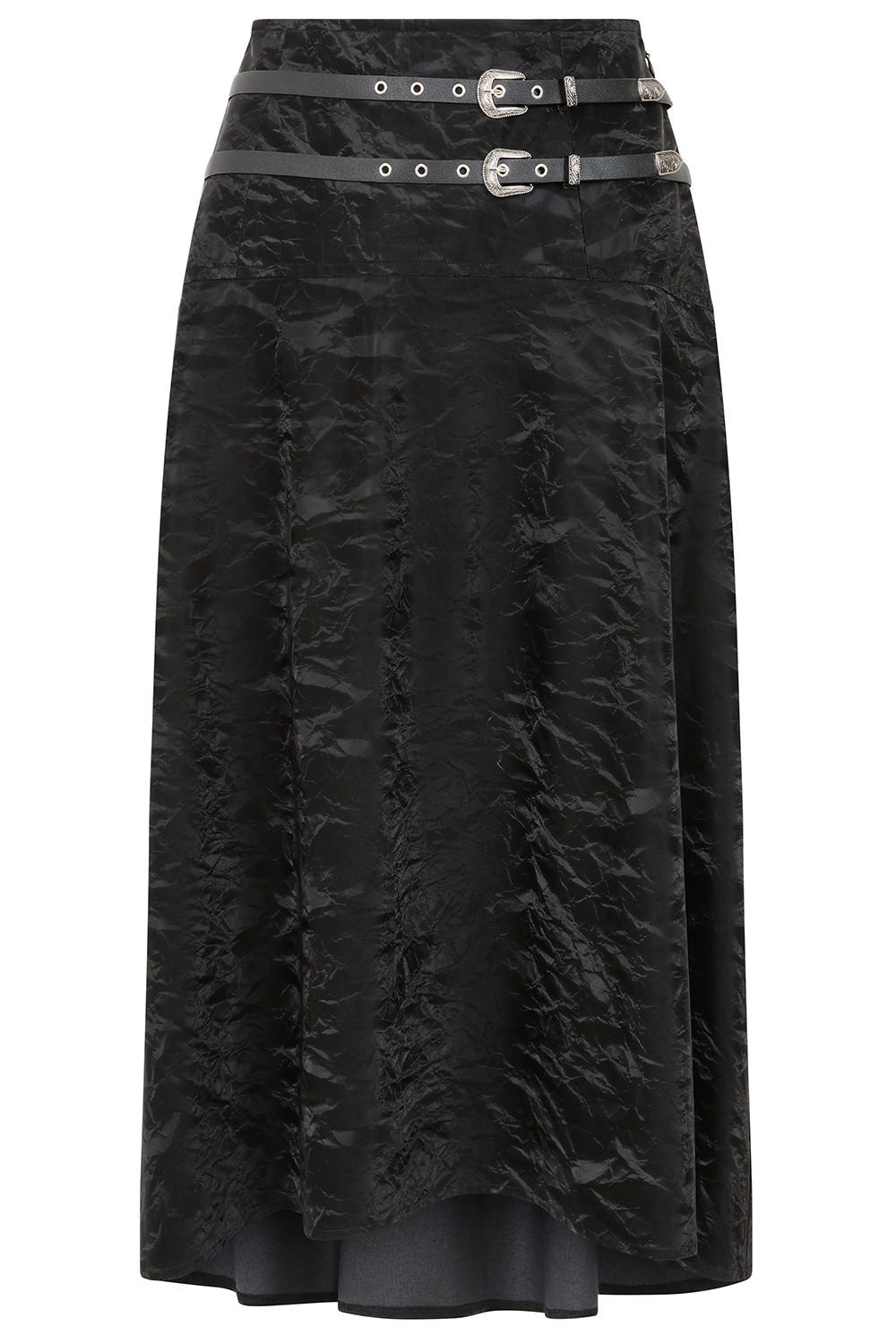 Banned Alternative Black Straphex Skirt