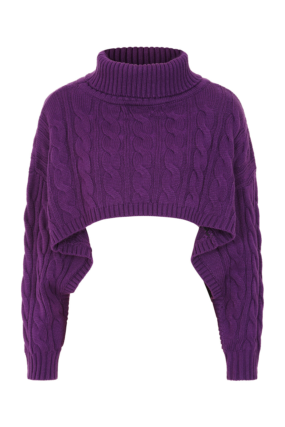 Banned Alternative Purple Knitcore Chaos Jumper