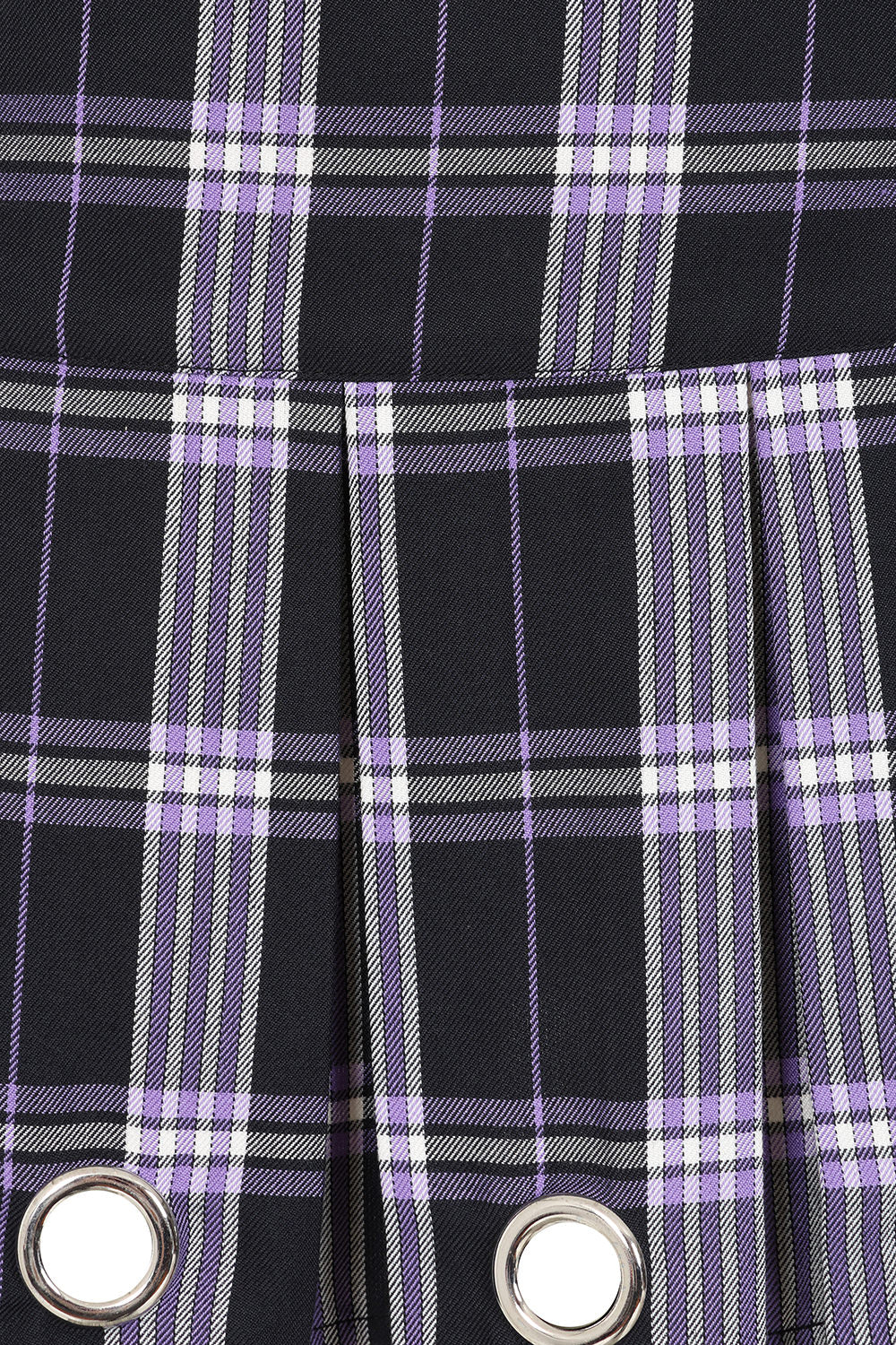 Banned Alternative Black/Purple Phoenix Skirt