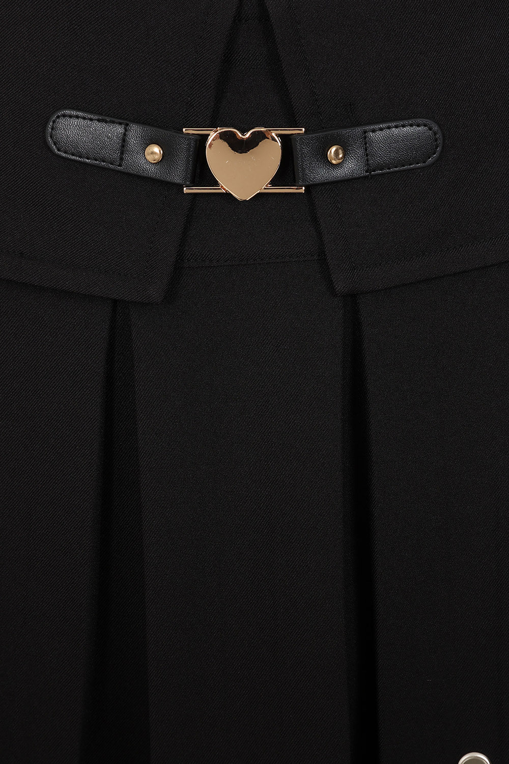 Banned Alternative Black Hall Pass Heartbreaker Skirt