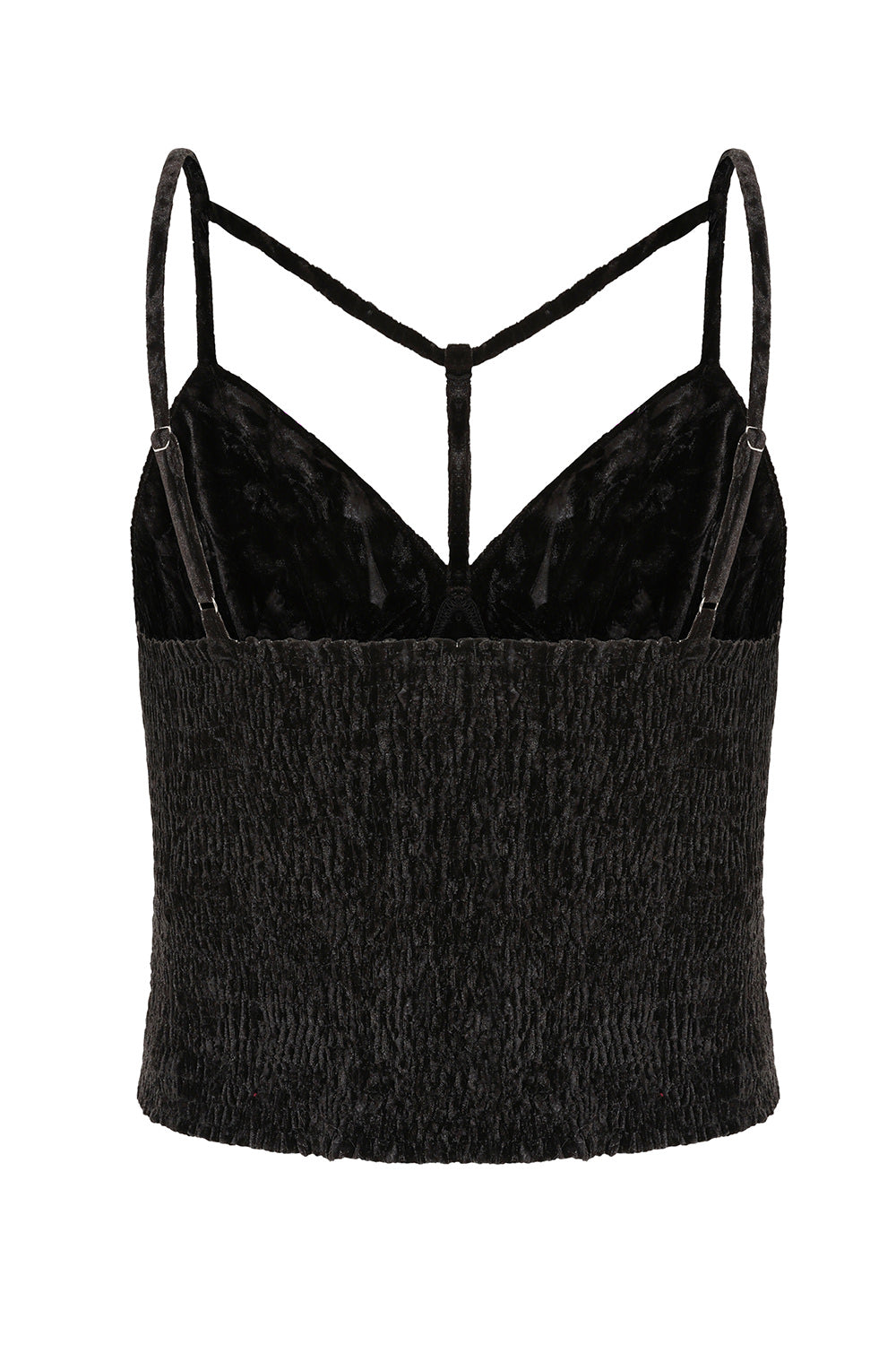 Banned Alternative Black Sanctum Velvet Top