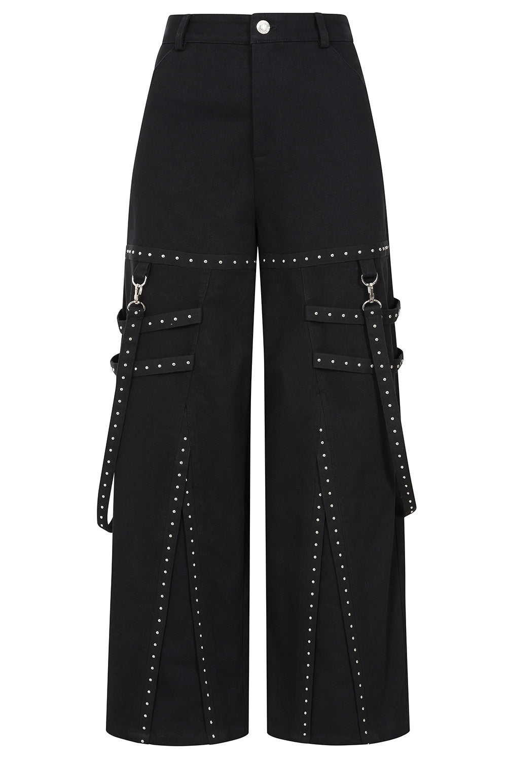 Banned Alternative Black Hangfire Trousers