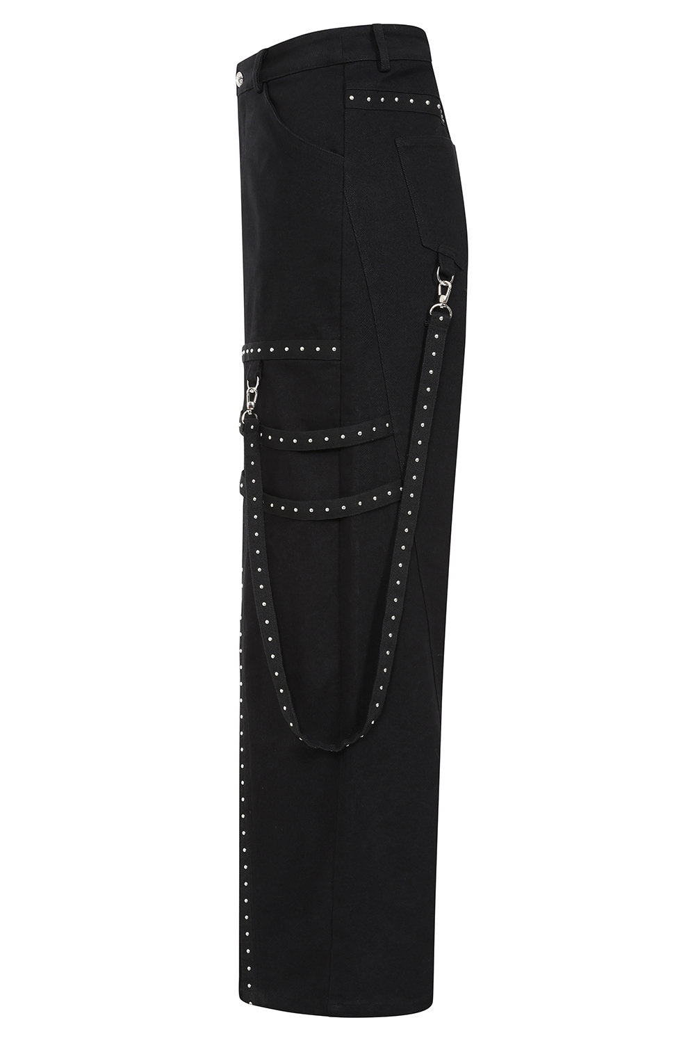 Banned Alternative Black Hangfire Trousers