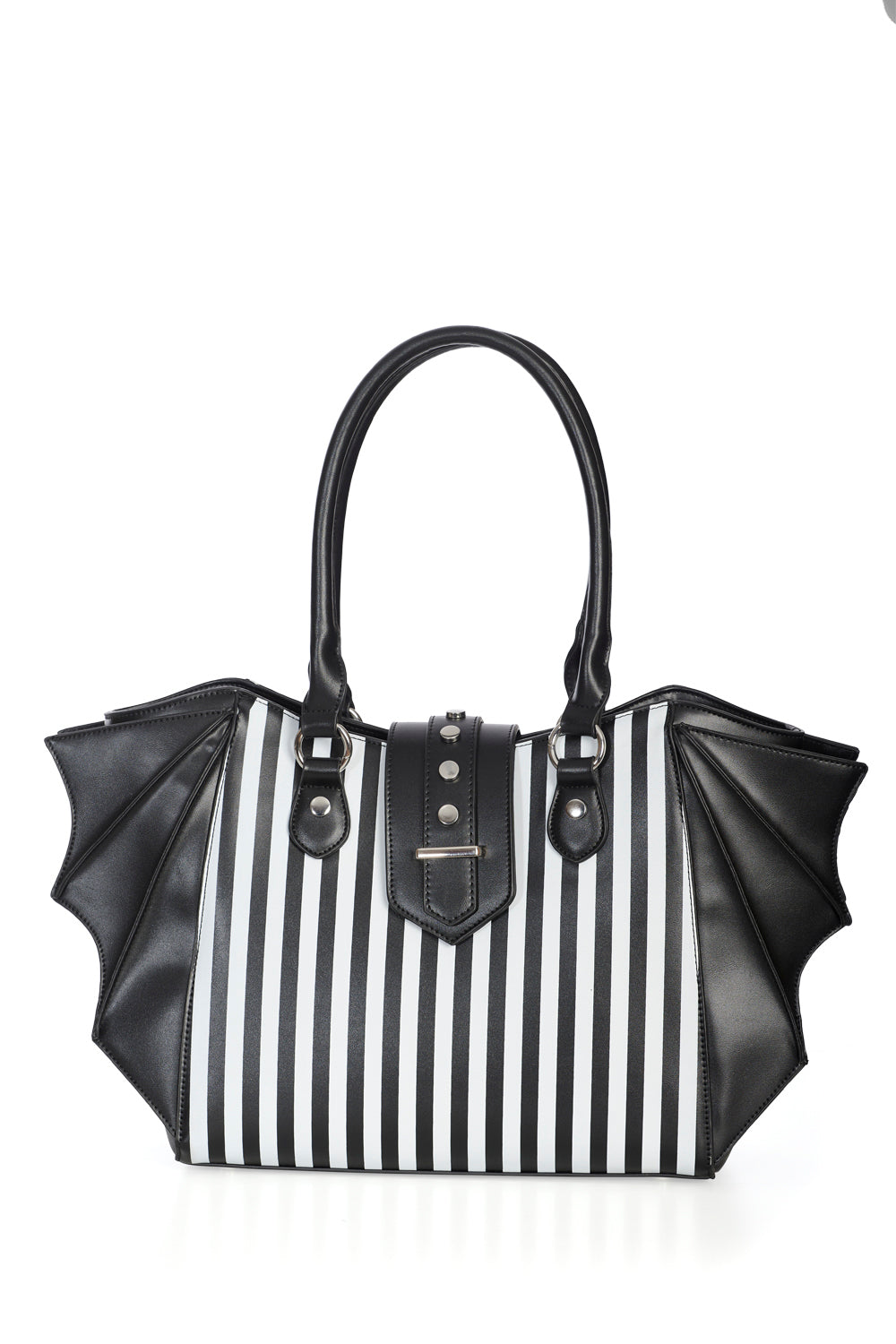 Black Bat Wing Annabelle Handbag Shoulder Bag by Banned Alternative ...