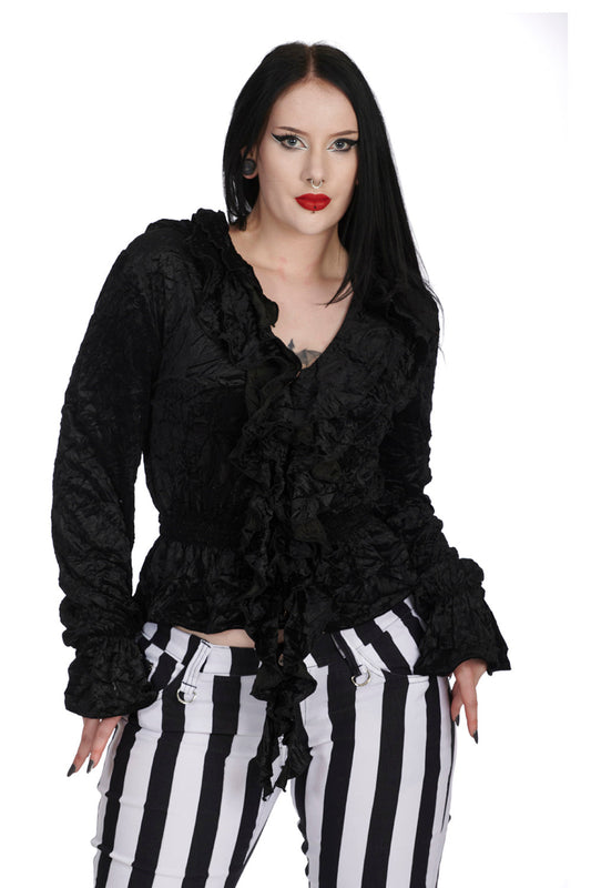 Banned Alternative TEAR GARDEN BLOUSE