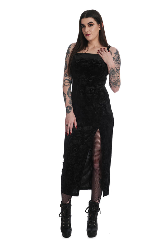 Banned Alternative CHANDELIER SLIT DRESS