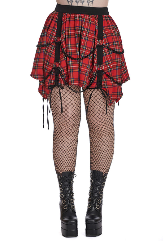 Banned Alternative DIY DISTURBANCE MINI SKIRT