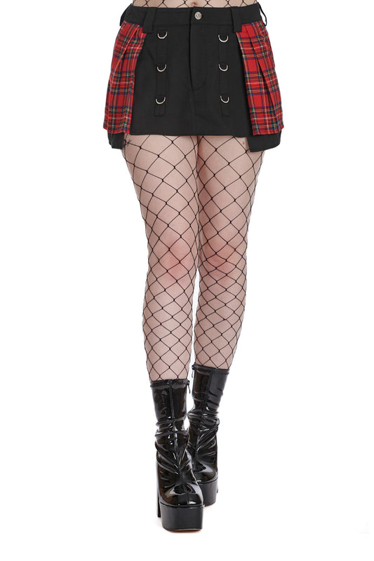 Banned Alternative PUNKED-OUT MINI SKIRT