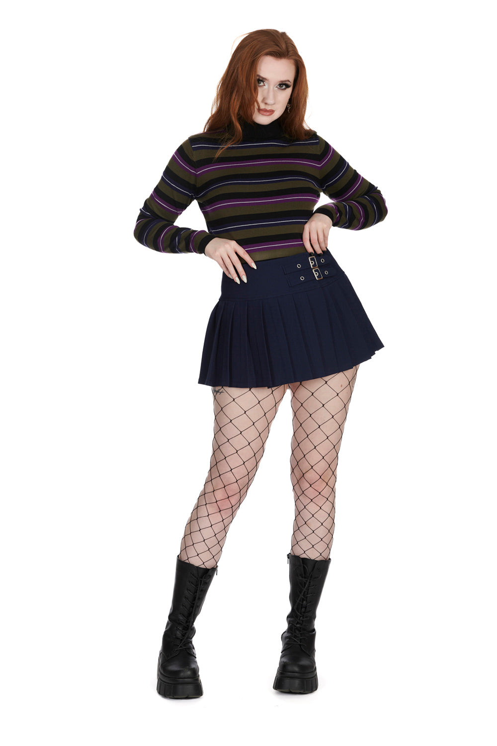 Banned Alternative DARKDOLL MINI SKIRT